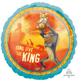 Folieballon long live the lion king 43 cm