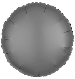 Amscan folieballon zwart mat rond 43 cm