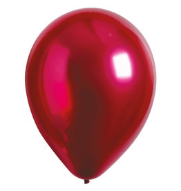 Everts latex ballonnen chroom pomegranate 11 inch 50 stuks