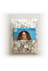 Confetti metallic iridescent 10 mm 250 gram