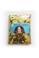 Confetti metallic goud 10 mm 250 gram