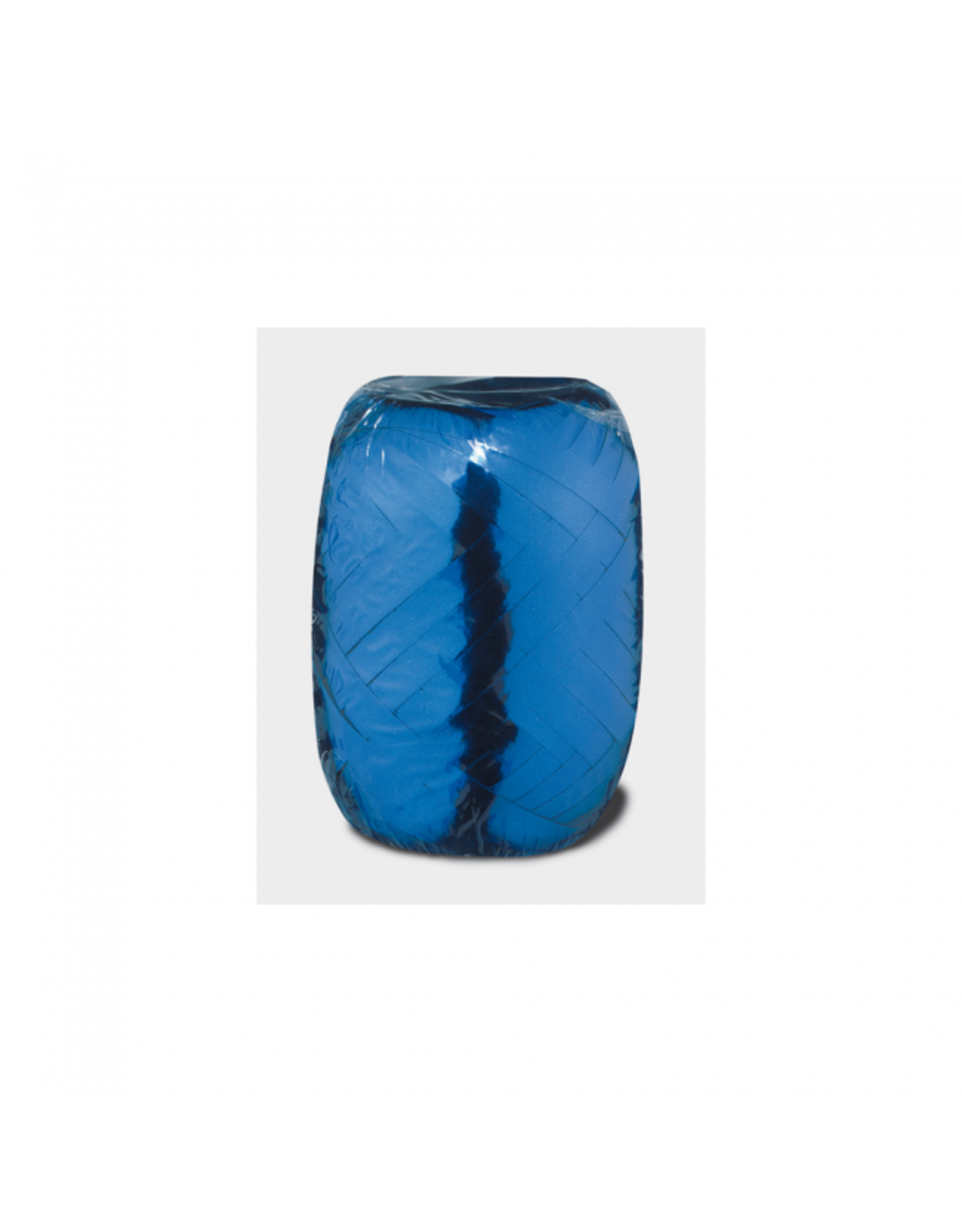 Rolletje lint donker blauw metallic 20 meter