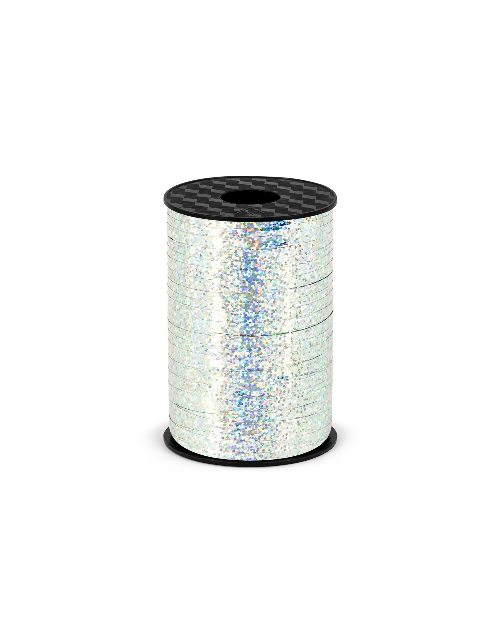 Rol lint zilver glitter 5 mm 225 meter