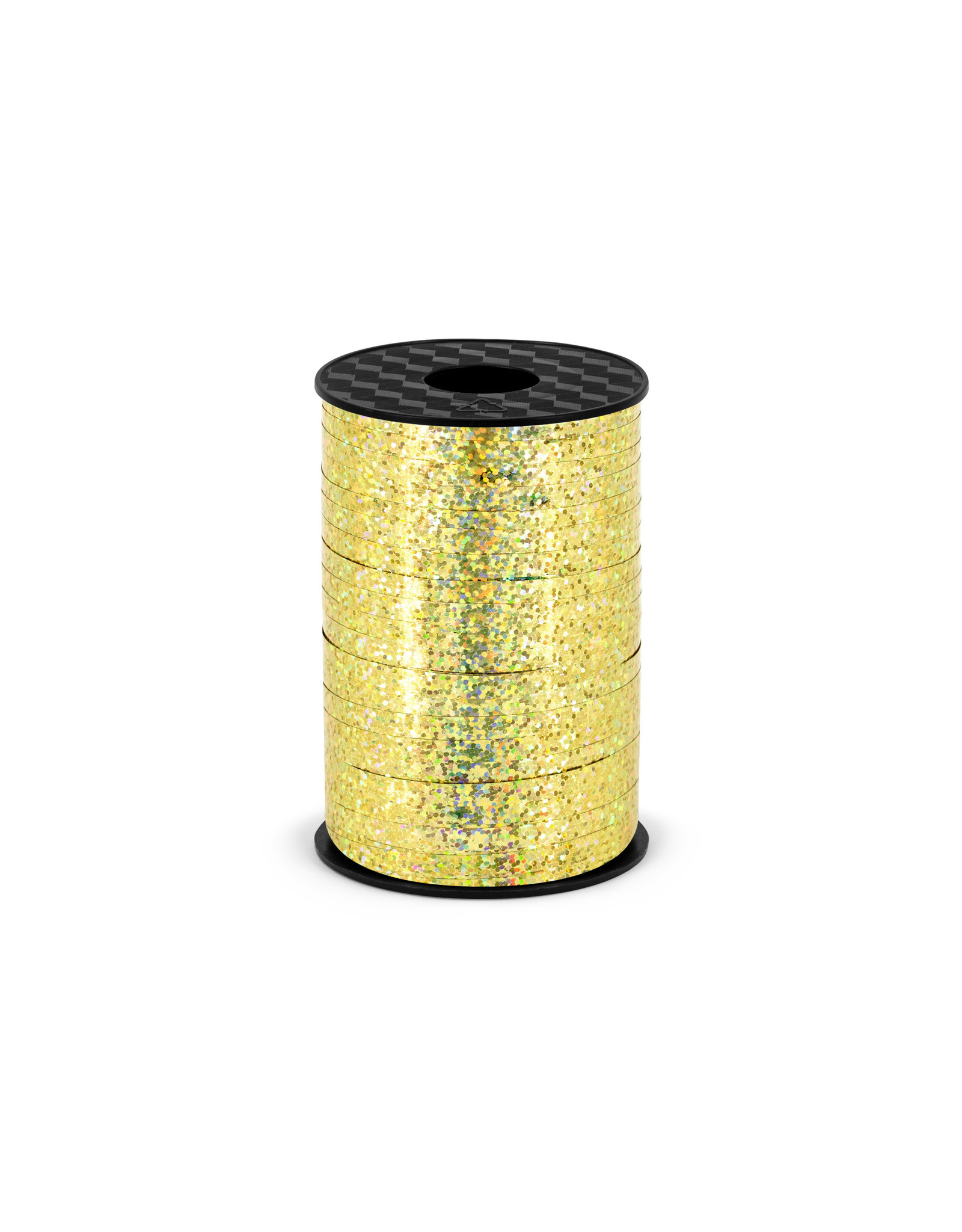 Rol lint goud glitter 5 mm 225 meter