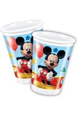 Mickey Mouse bekers 8 stuks 250ml