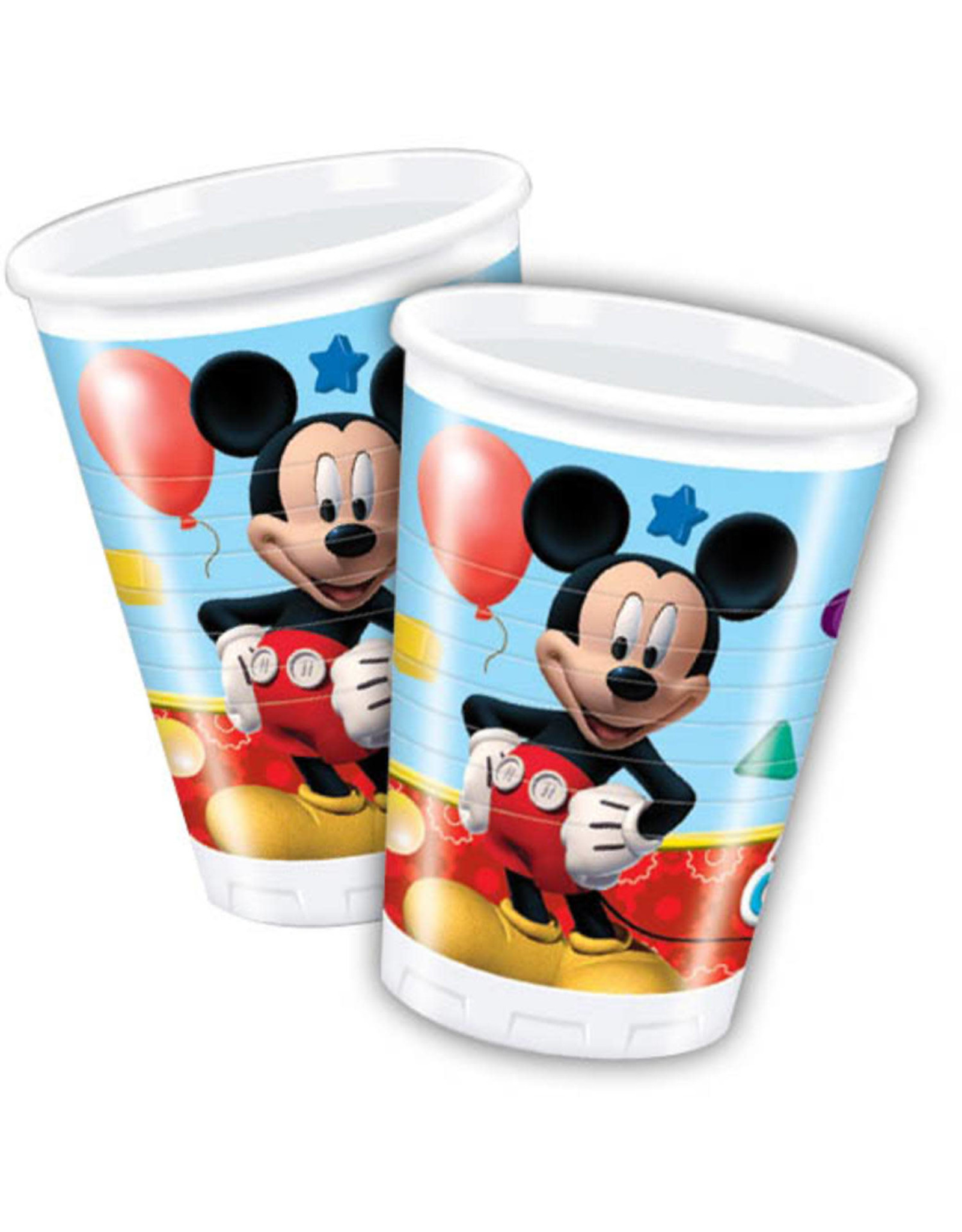 Mickey Mouse bekers 8 stuks 250ml