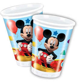 Mickey Mouse bekers 8 stuks 250ml