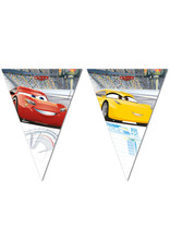 Disney Cars plastic vlaggenlijn 2,3 meter