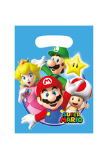 Super Mario uitdeelzakjes 8 stuks