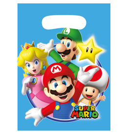 Super Mario uitdeelzakjes 8 stuks