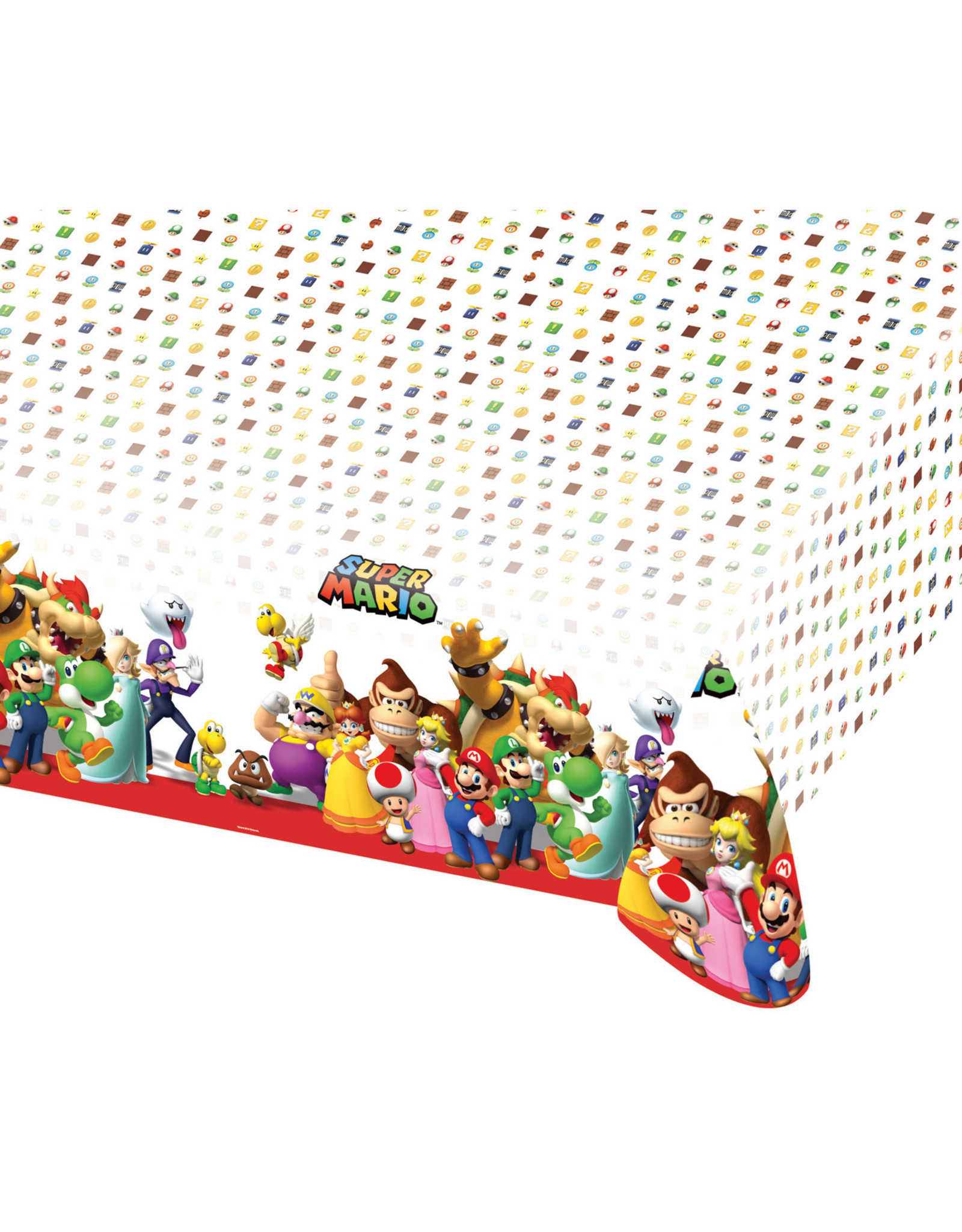 Super Mario tafelkleed 1,80 m x 1,20 m