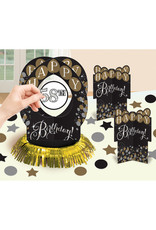 Amscan sparkling tafeldecoratie 3 stuks + confetti