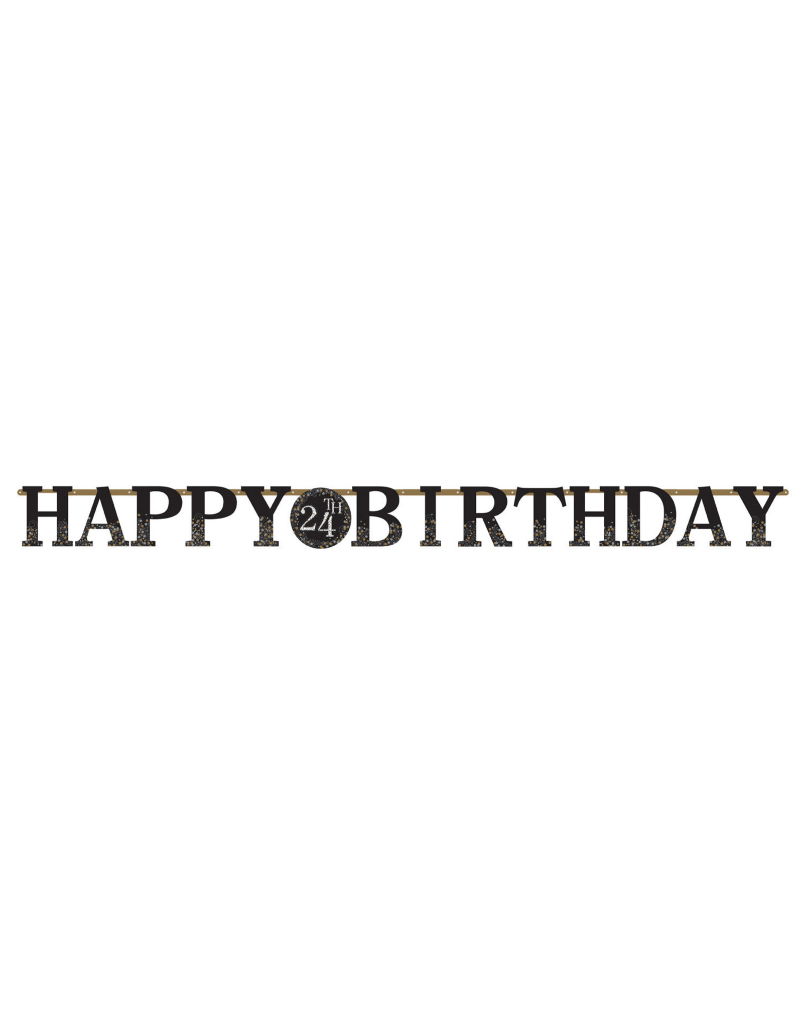 Amscan sparkling Jumbo letterslinger DIY