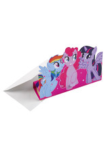 My little pony uitnodigingen 8 stuks