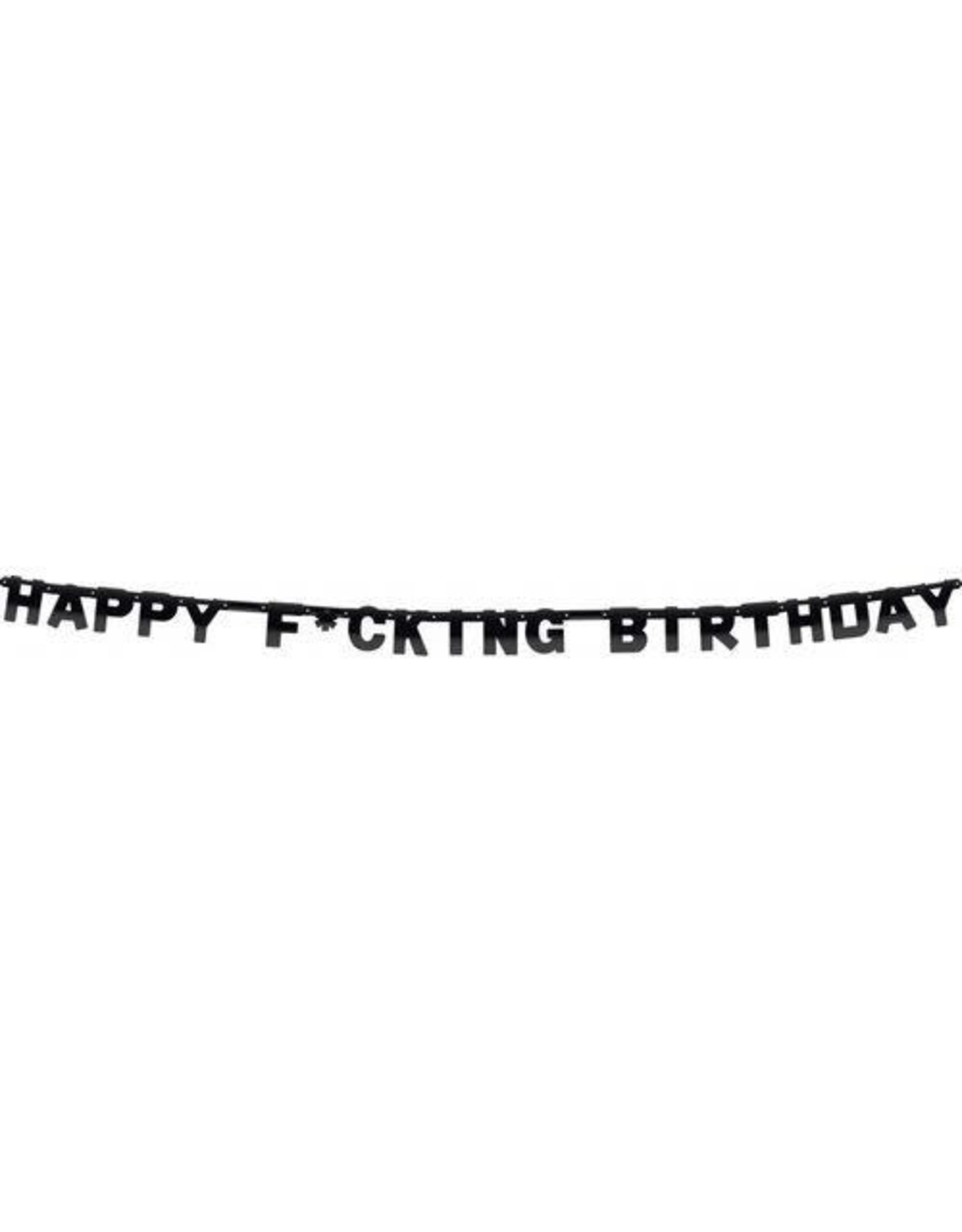 The party factory letterslinger Happy F*cking birthday