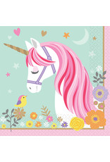 Unicorn servetten 16 stuks 32.7 cm