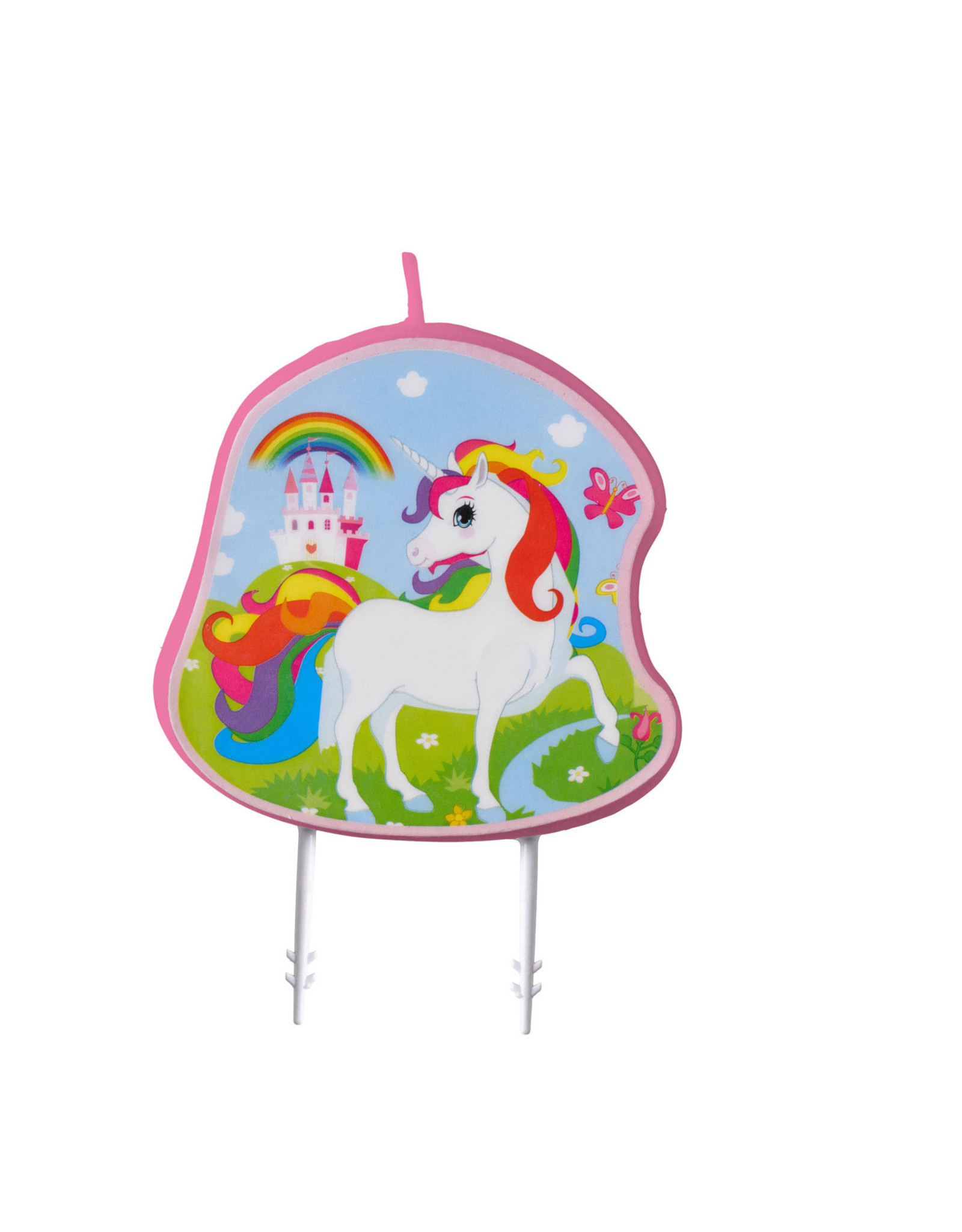 Unicorn kaars 9 cm hoog