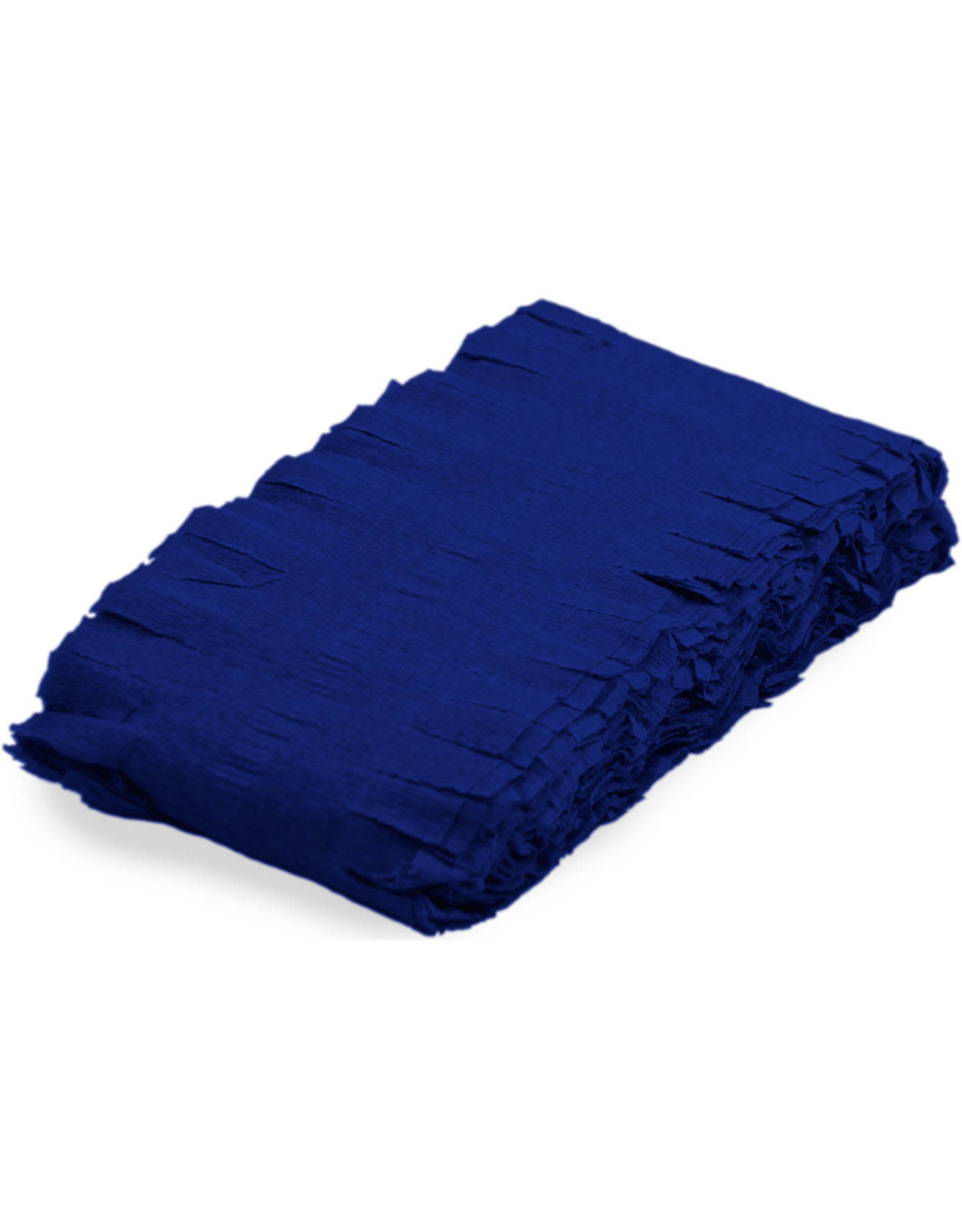 Crêpe slinger blauw 6 meter