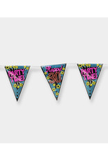 Neon vlaggenlijn 30 jaar 10 meter