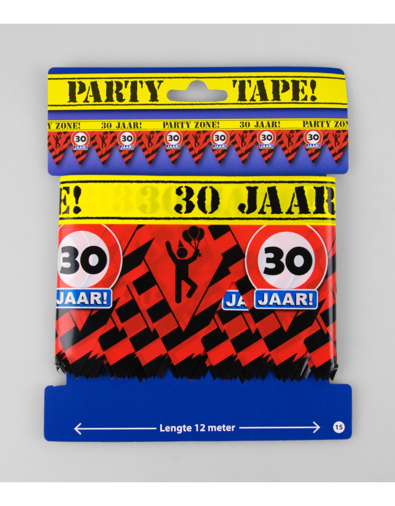 Afzetlint party zone 30 jaar