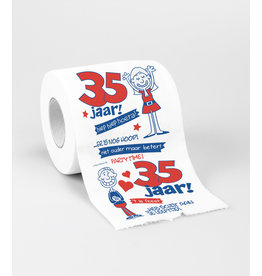 Toiletpapier nr 08 35 jaar