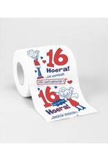 Toiletpapierrol 16 jaar