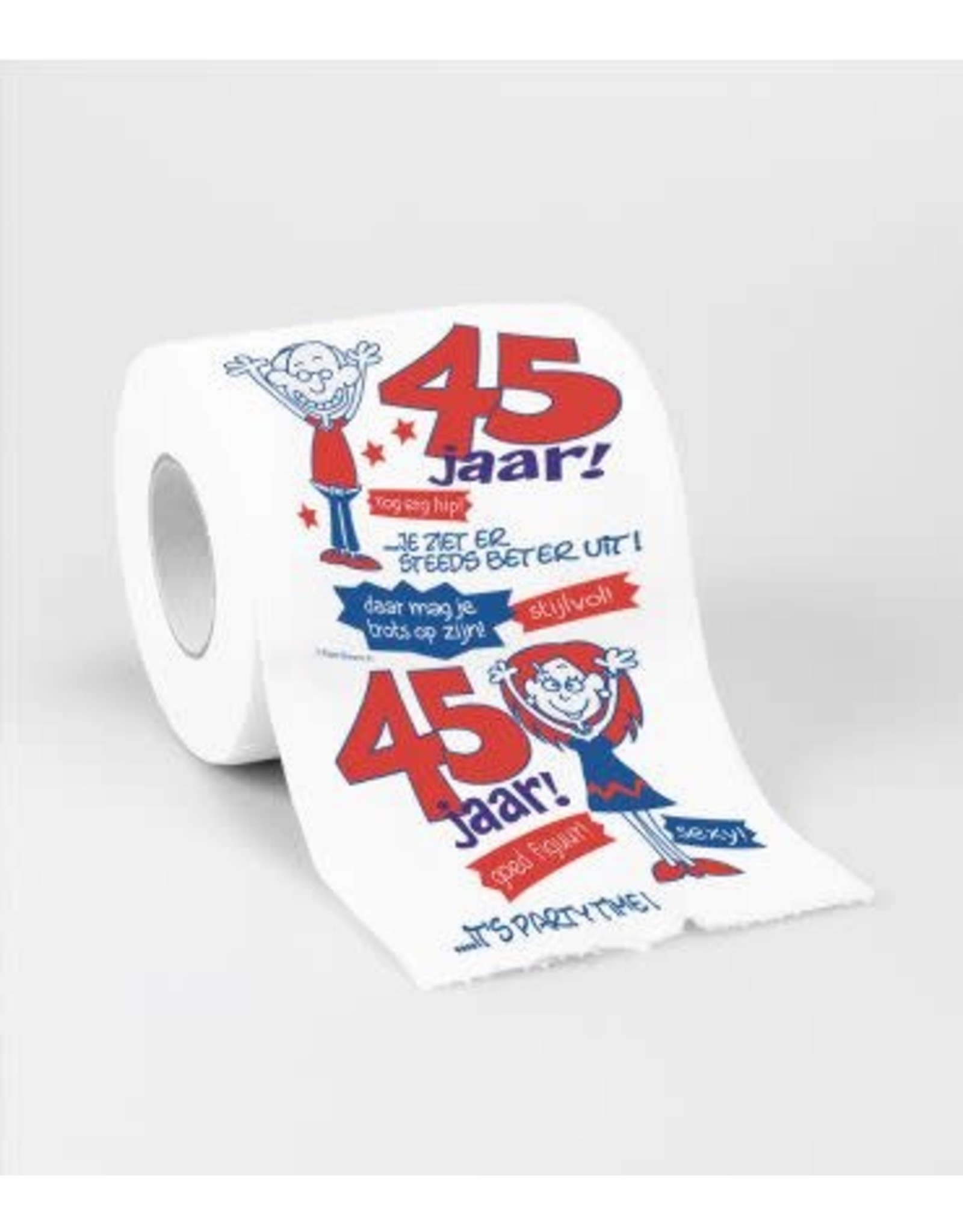 Toiletpapier nr 11 45 jaar