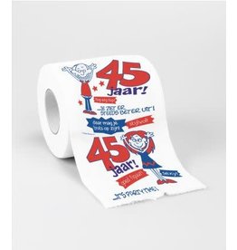 Toiletpapier nr 11 45 jaar