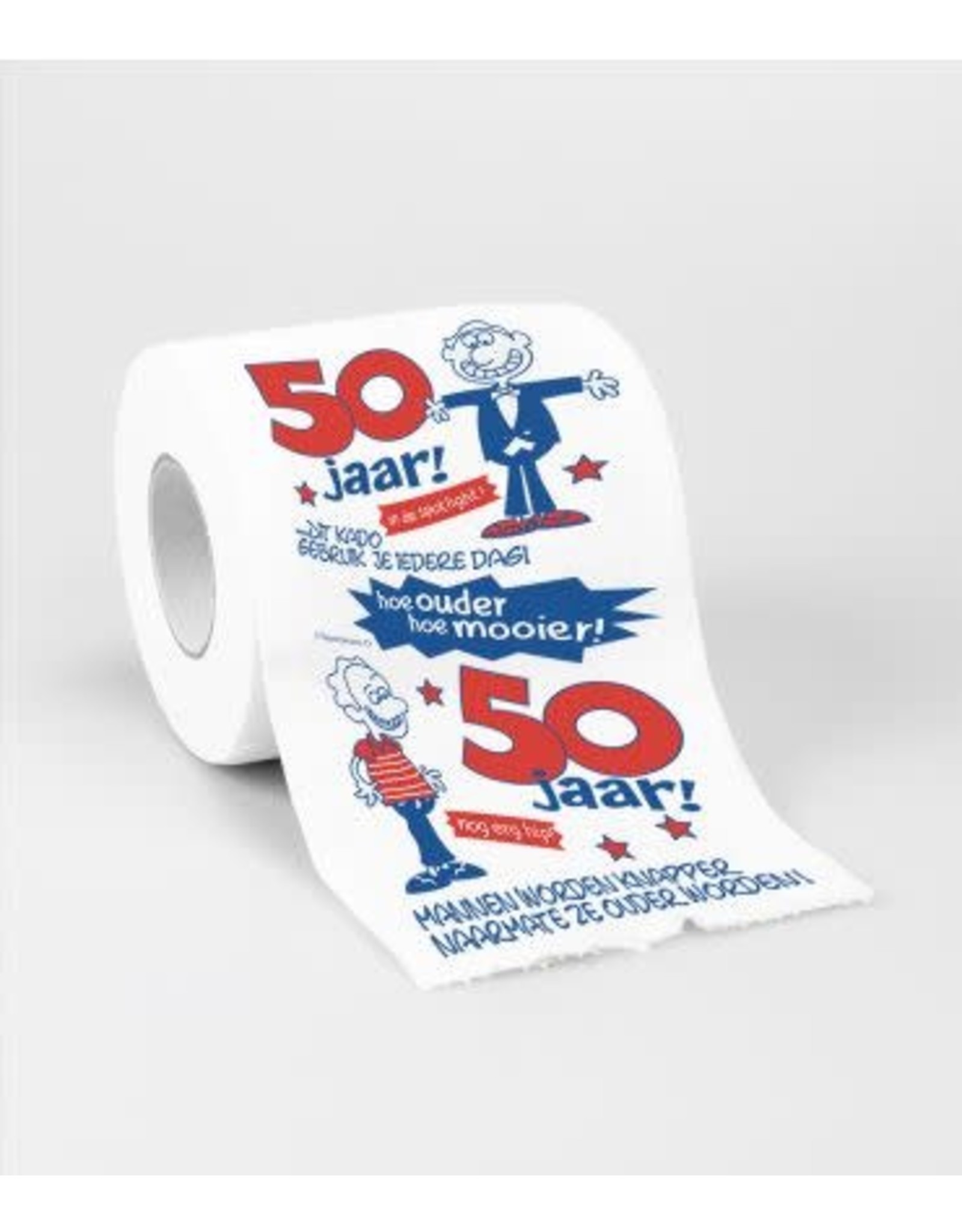 Toiletpapierrol 50 jaar man
