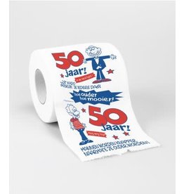 Toiletpapier nr 12 50 jaar man