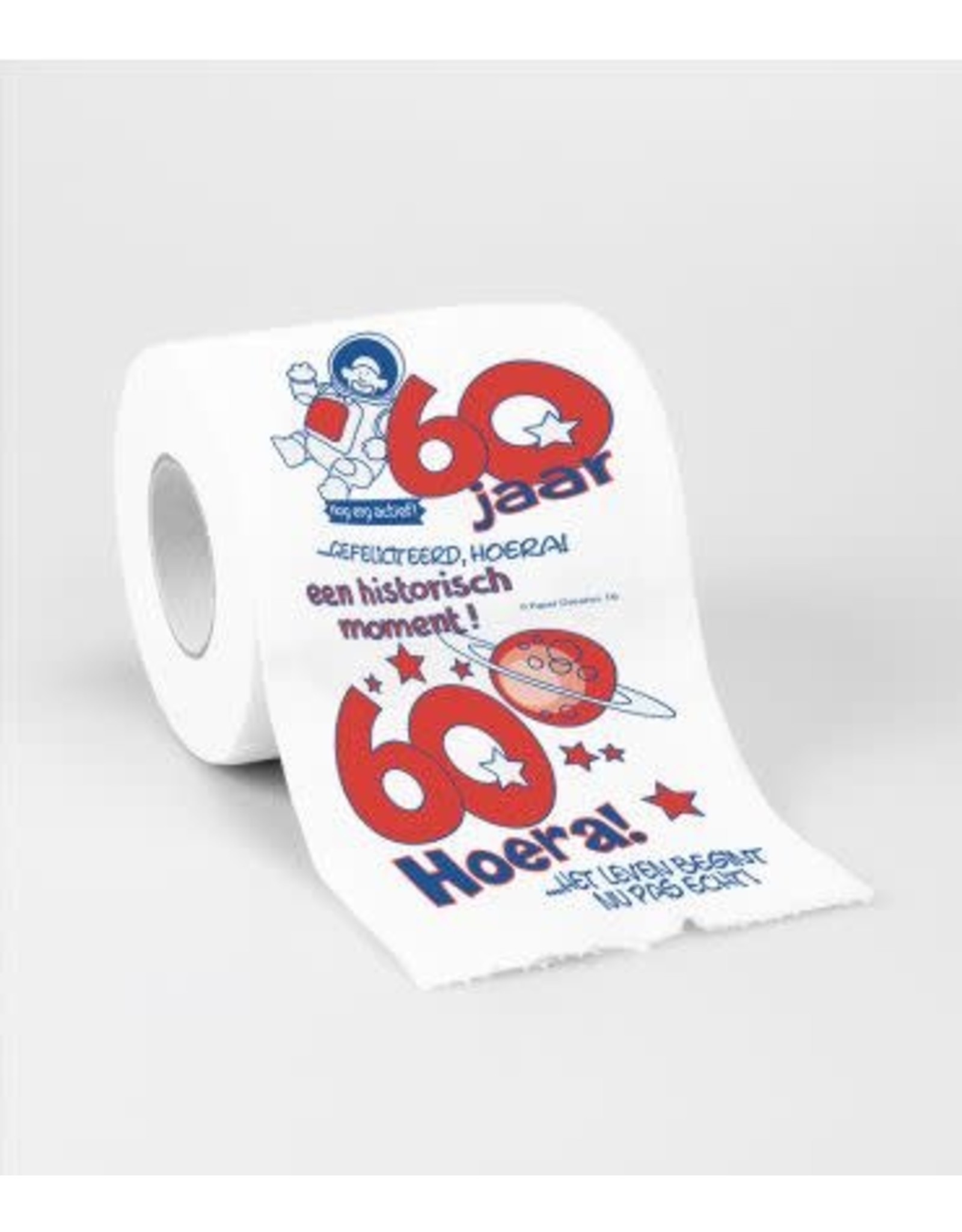 Toiletpapier nr 16 60 jaar