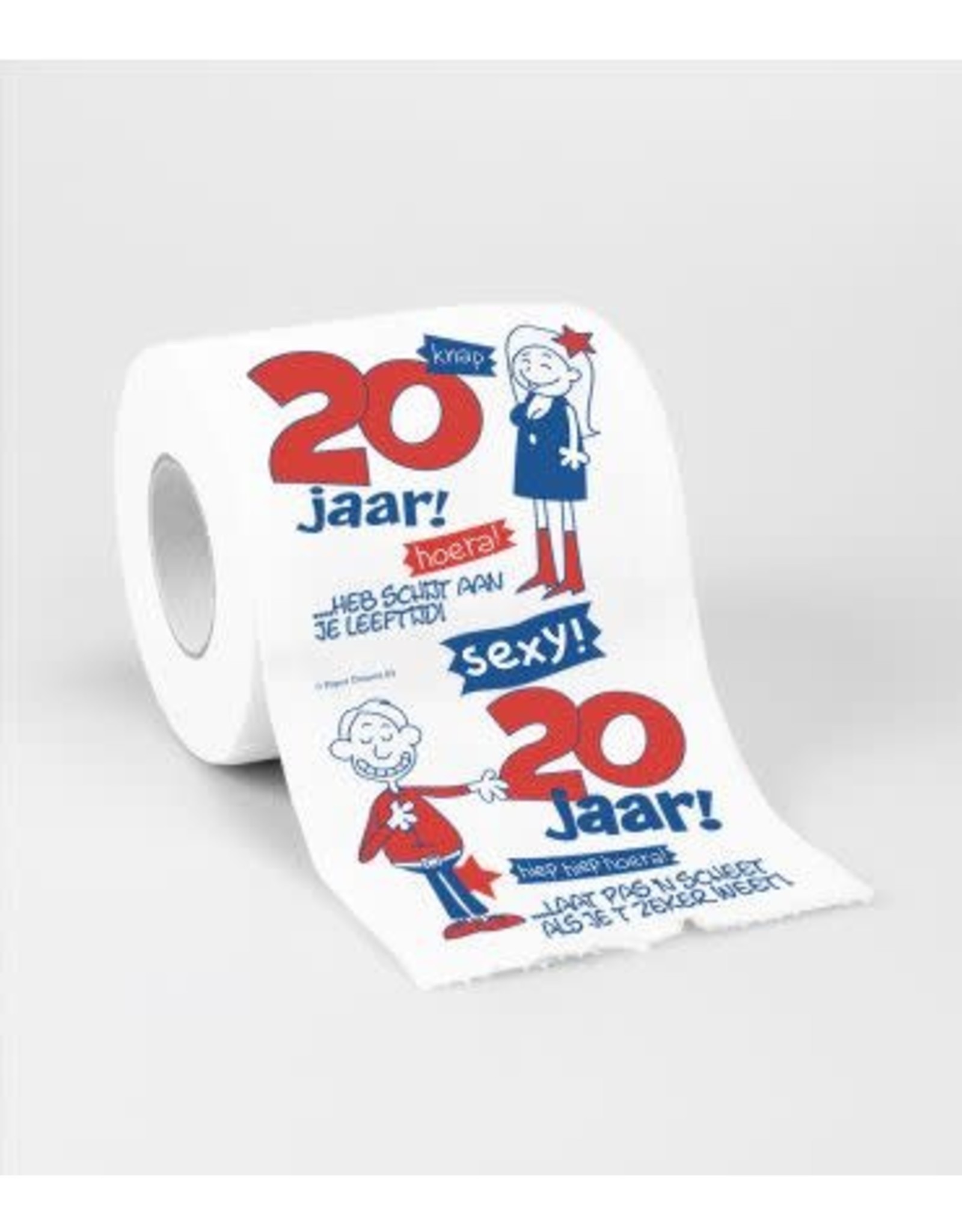 Toiletpapier nr 3 20 jaar