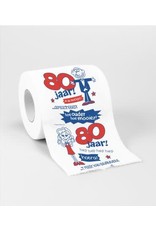 Toiletpapier nr 33 80 jaar