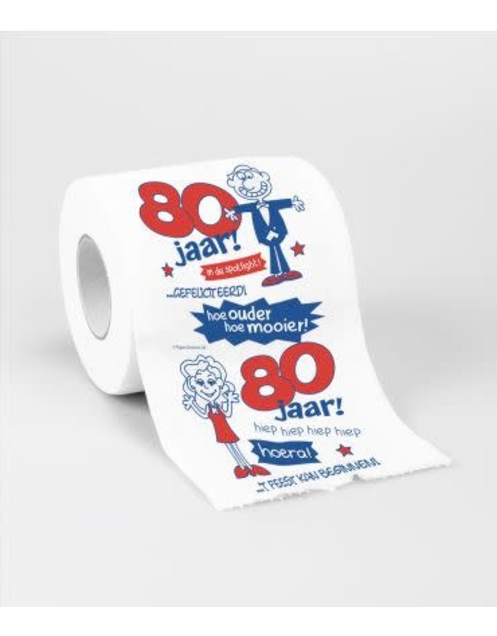 Toiletpapierrol 80 jaar