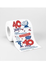 Toiletpapierrol 40 jaar man