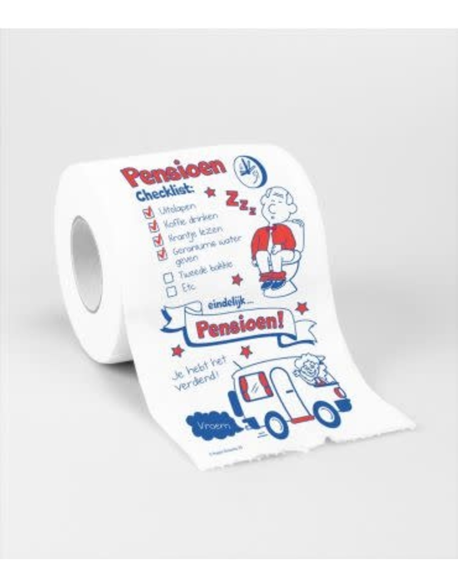 Toiletpapierrol Pensioen