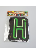 Neon slinger nr 9 Happy Birthday