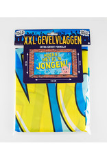 XXL gevelvlag hoera het is 'n jongen 150 x 90 cm