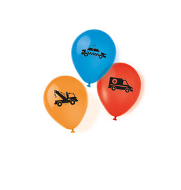 On the road latex ballonnen 6 stuks