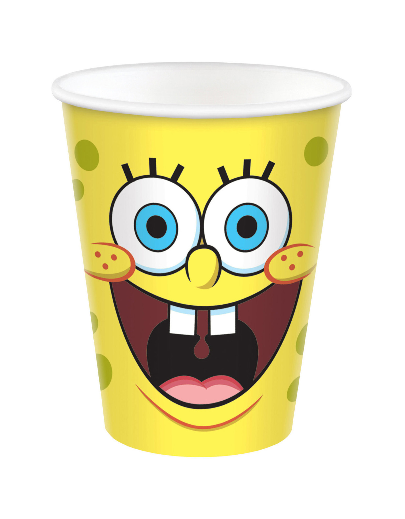 Amscan Spongebob bekers 8 stuks