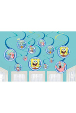 Amscan Spongebob hangdecoratie 12-delig