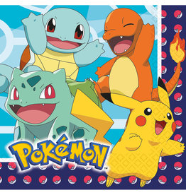 Pokemon servetten 33 x 33 cm 16 stuks