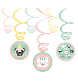 Hello pets hangdecoratie 6-delig