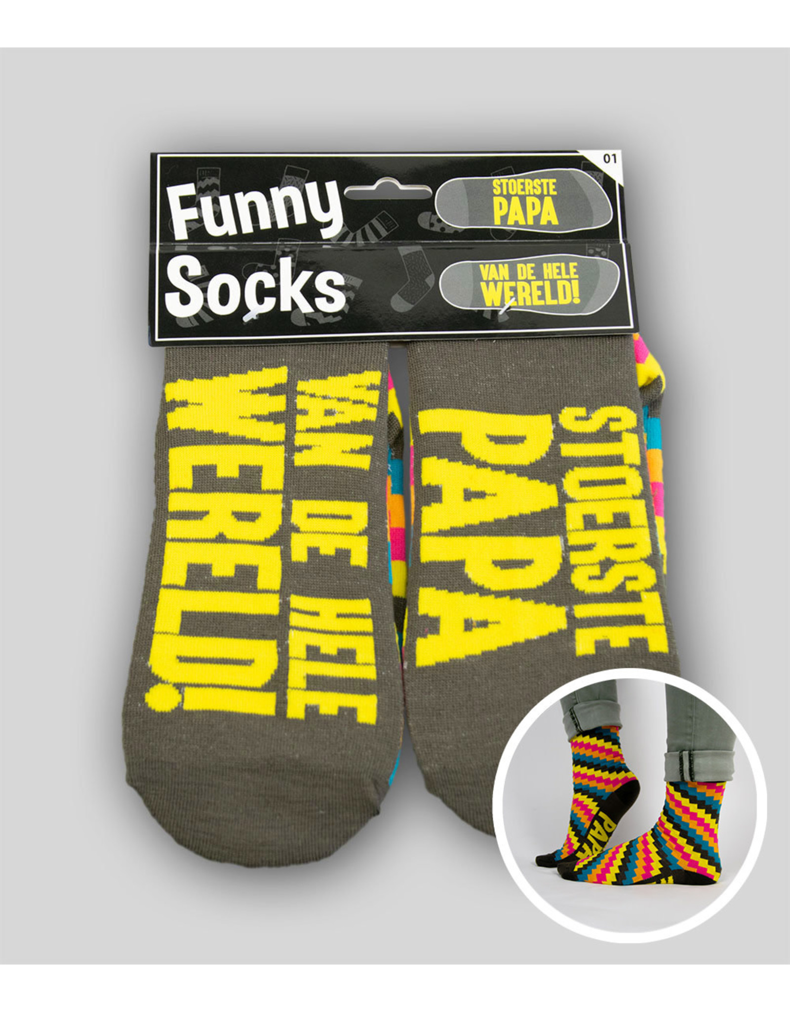 Funny socks Stoerste papa