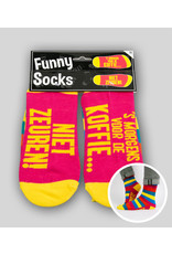 Funny socks Voor de koffie niet zeuren