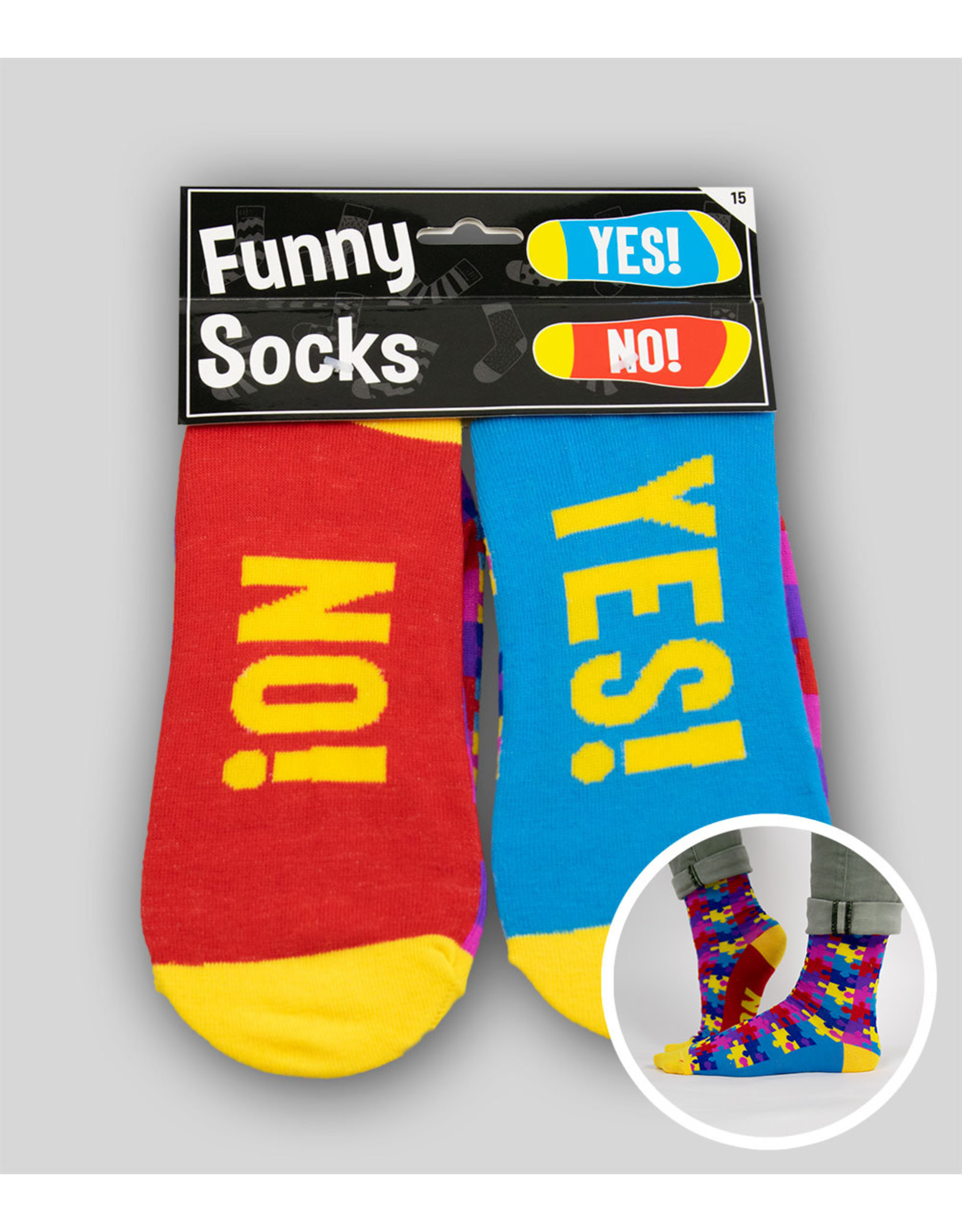 Funny socks Yes/No