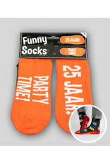 Funny socks 25 jaar