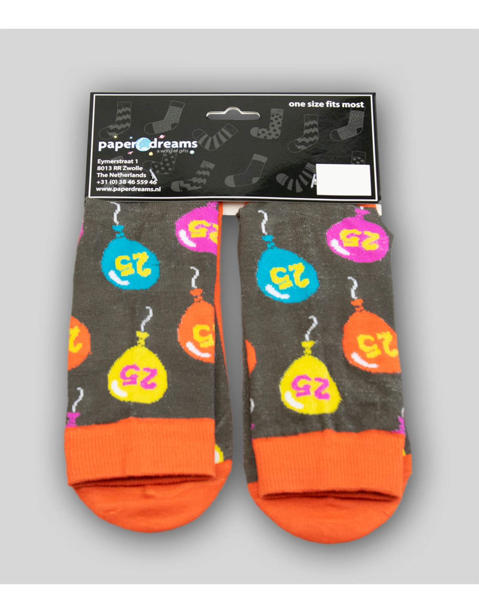 Funny socks 25 jaar