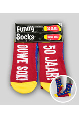 Funny socks 50 jaar