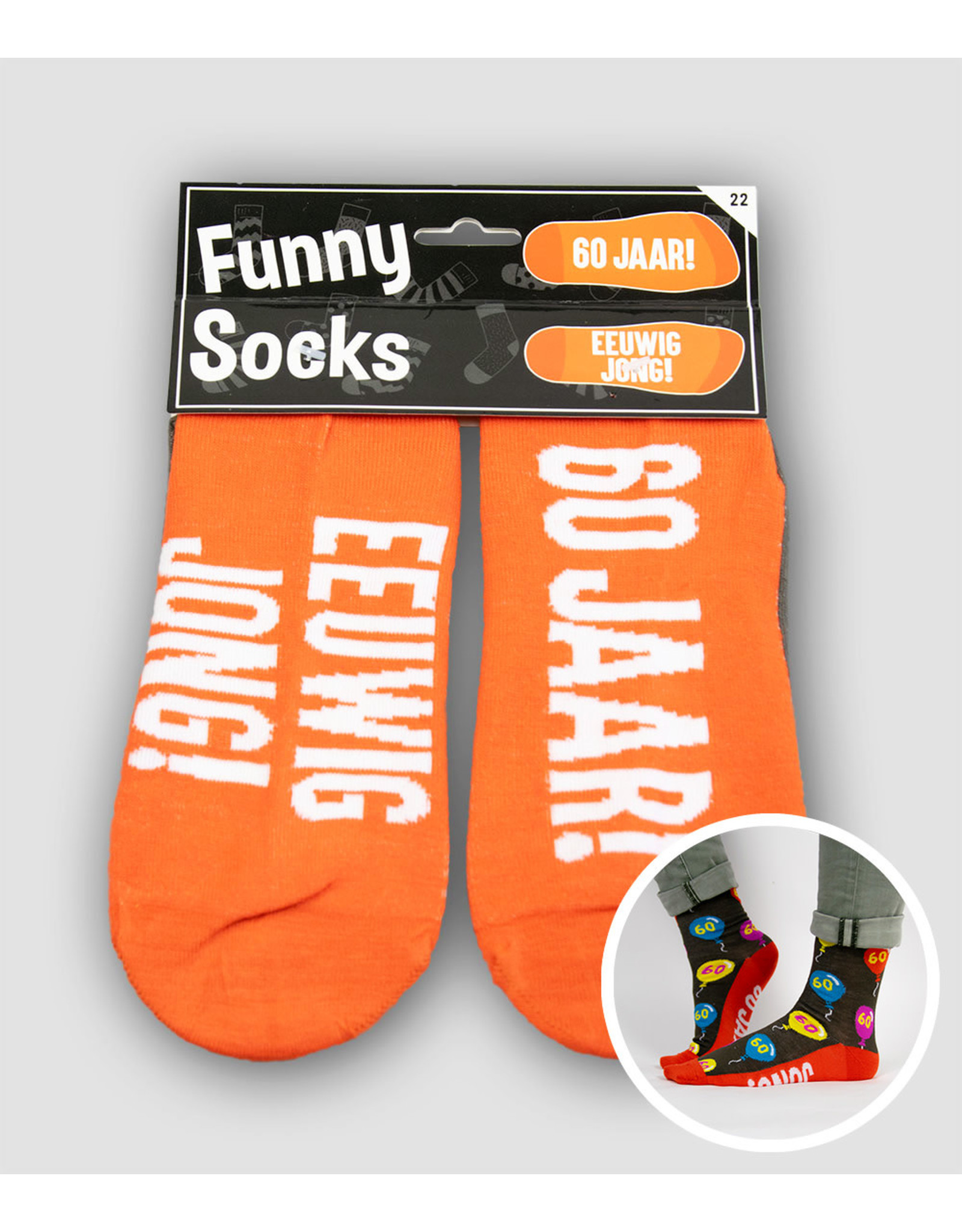 Funny socks 60 jaar